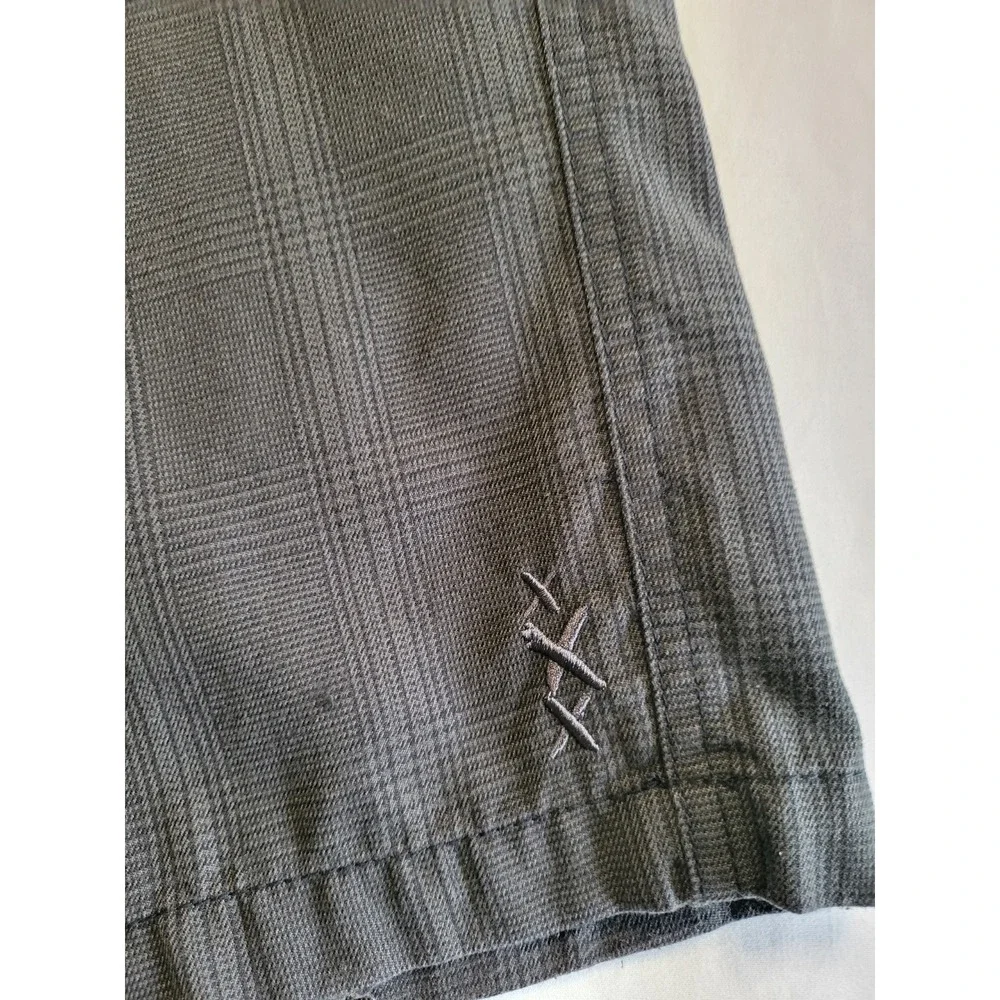 Vintage Y2K Billabong Mens Baggy Skater Pants Grey Plaid Size 30 x 30 Streetwear